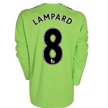 Chelsea Adidas 2010-11 Chelsea Long Sleeve Third Shirt (Lampard