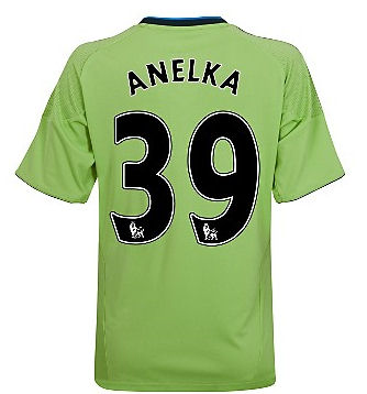 Chelsea Adidas 2010-11 Chelsea Third Shirt (Anelka 39)