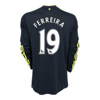 chelsea Away Shirt 2009/10 with Ferreira 19