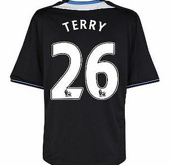 Adidas 2011-12 Chelsea Away Football Shirt (Terry 26)