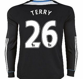 Chelsea Away Shirt Adidas 2011-12 Chelsea L/S Away Shirt (Terry 26)