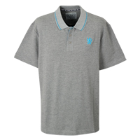 chelsea Classic Polo Top - Grey Marl.