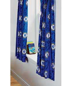 Chelsea Crest Curtains - 66 x 54 inches