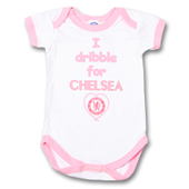 Chelsea Dribble Bodysuit - Pink.