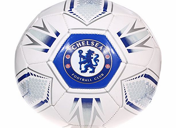 CHELSEA FC Hex Official Supporter Football Soccer Ball - Size 5
