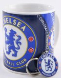 CHELSEA FC/REDAMOS 10 COLECTIBLES OFFICIAL CHELSEA CERAMIC MUG AND KEYRING GIFT SET