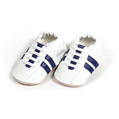 Chelsea Shoo Shoos - White/Blue.