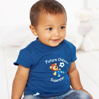 Superstar T-Shirt - Blue - Infant Boys.