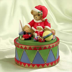 Cherished Teddies Santa & Music Toys
