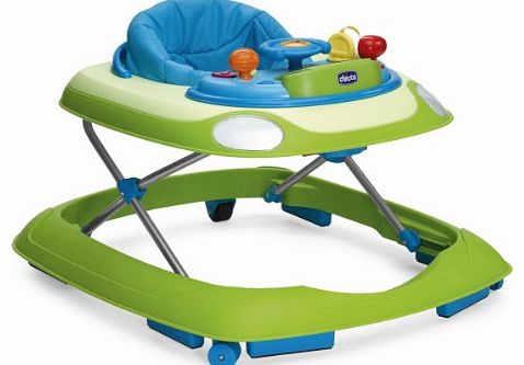 Chicco Band Greeny Baby Walker for 6 Months (Green)