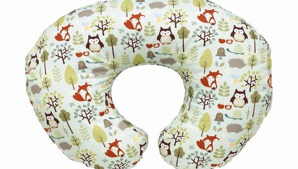 Chicco Boppy Pillow with Cotton Slip Cover (Woodsie)