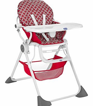 Chicco Pocket Lunch Highchair (Red Wave)