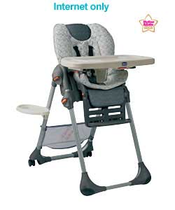 Chicco Polly Double Phase Highchair - College