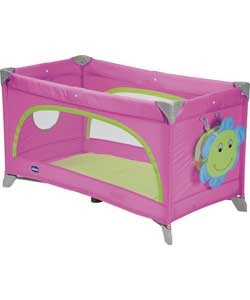 Chicco Spring Travel Cot - Pink