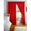 Childrens Lined Curtains - Red 54s