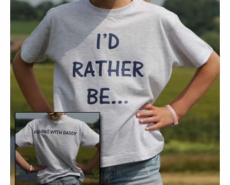 Childrens Personalised Id Rather Be... Heather