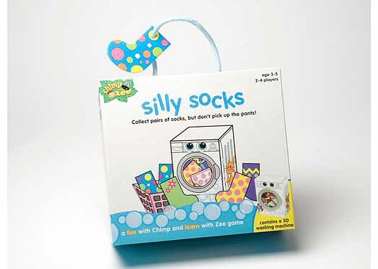 Chimp and Zee Silly Socks Game