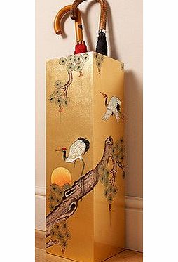 China Warehouse Direct Chinese Oriental Furniture amp; Gifts - Gold Leaf Umbrella Holder / Stand