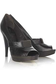 Chloandeacute; Horseshoe platform shoes