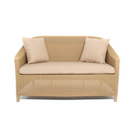 2 Seater Sofa - Golden Teak