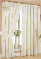 Chloe Lined Voile Curtains
