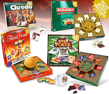 Chocolate Board Games - Chocolate Cluedo