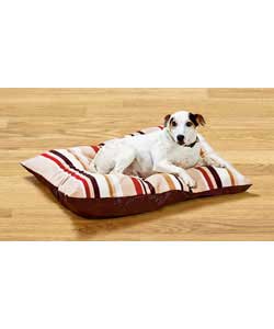 Striped Pet Bed with Healthguard