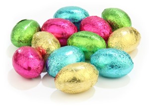 Mixed colours mini Easter eggs - Bag of 100