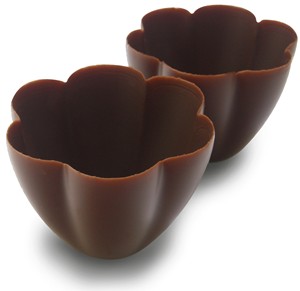 Tulip, milk chocolate cups - Box of 6