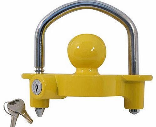 HIGH QUALITY UNIVERSAL HIGH SECURITY HITCHLOCK CARAVAN TRAILER HITCH COUPLING TOW BALL LOCK
