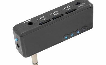 Chord Portable Compact Ampjack Headphone Amplifier For Guitar Rechargeable 3.5MM AUX