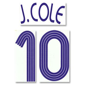 06-07 Chelsea Away Euro J.Cole 10 Name and