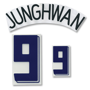 Chris Kay Junghwan 9 Name and number set