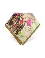 Christian Lacroix Pisces - Printed Silk Square Scarf