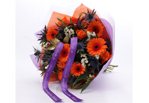 Jazz Bouquet with Personalised Satin