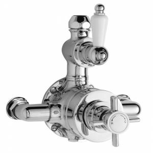Chrome Twin Exposed Traditional Thermostatic