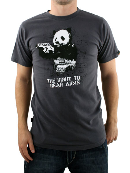 Charcoal Bear Arms T-Shirt