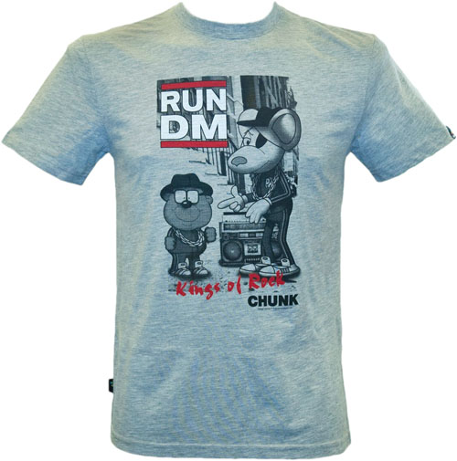 Men` Run DM Dangermouse Poster T-Shirt in Grey from Chunk