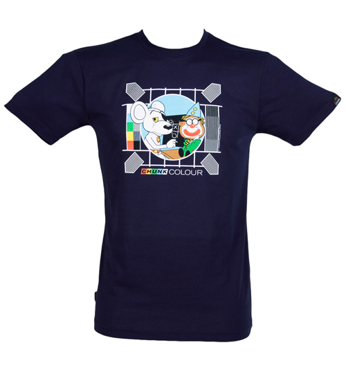 Mens Dangermouse Test Card T-Shirt from Chunk