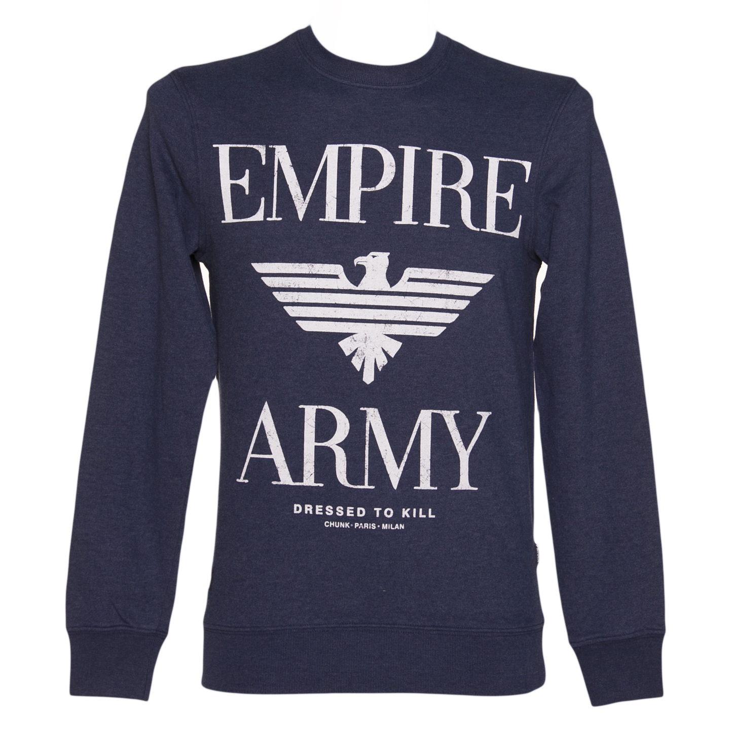 Mens Indigo Empire Army Sweater from Chunk