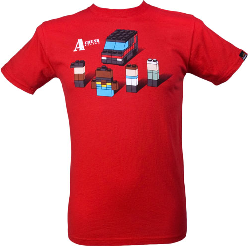 Mens Lego Does The A-Team T-Shirt from Chunk