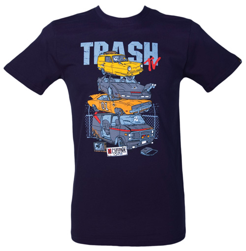 Mens Trash TV Car Pile Up T-Shirt from Chunk