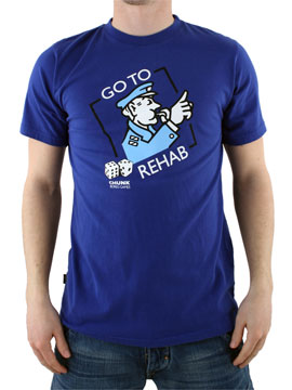 Royal Blue Go To Rehab T-Shirt