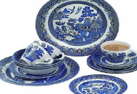 Churchill China Churchill Blue Willow Dinner Set, 20 Piece