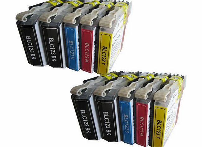CiberDirect 10 CiberDirect Compatible Ink Cartridges for use with Brother MFC-J6520DW Printers.