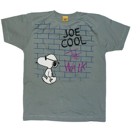 Peanuts Joe Cool The Walk Charcoal T-Shirt