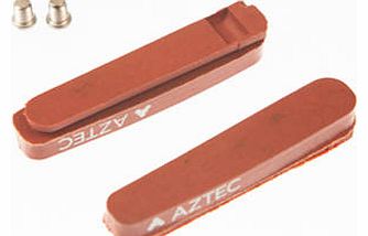 Aztec Road Insert Brake Blocks, Carbon Compound