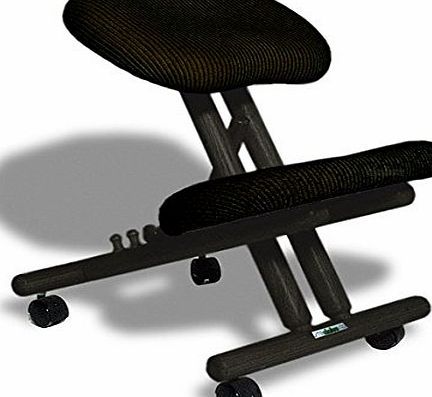 Cinius Professional Cinius kneeling ergonomic chair without back, Black color