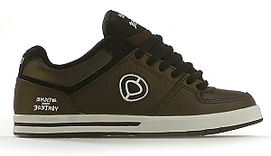 208 Allie Skate Shoes - Chocolate/Black