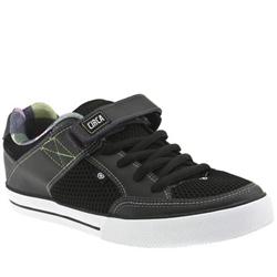 Circa Male 205 Vulc Leather Upper in Black and Grey